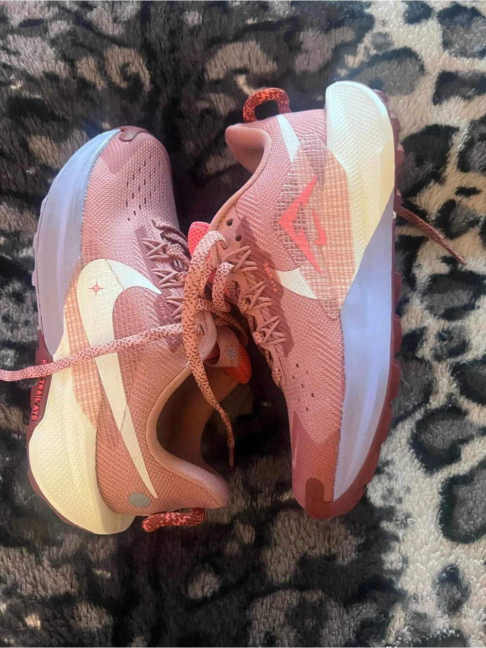 Nike Kids Pink Mesh Running Sneakers